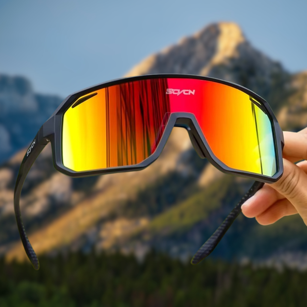 Occhiali Da Sole Sportivi - SHIELD CLEAR VISION COMFORT NEO – Massima Protezione, Comfort e Visione ad Alta Definizione